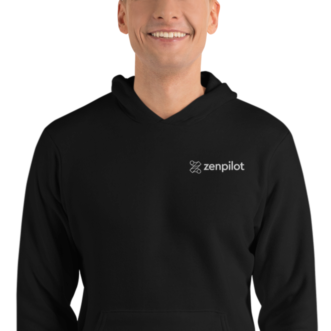 ZenPilot Embroidered Hoodie (Unisex) - Image 4