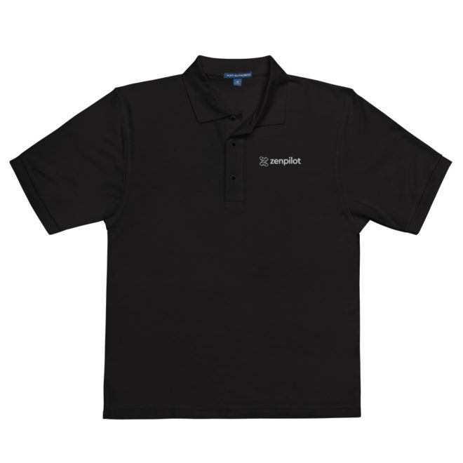ZenPilot Embroidered Polo Shirt