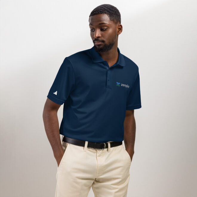 Adidas Polo Shirt Unisex - Image 3