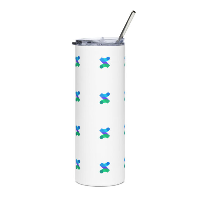 Stainless Steel Tumbler White