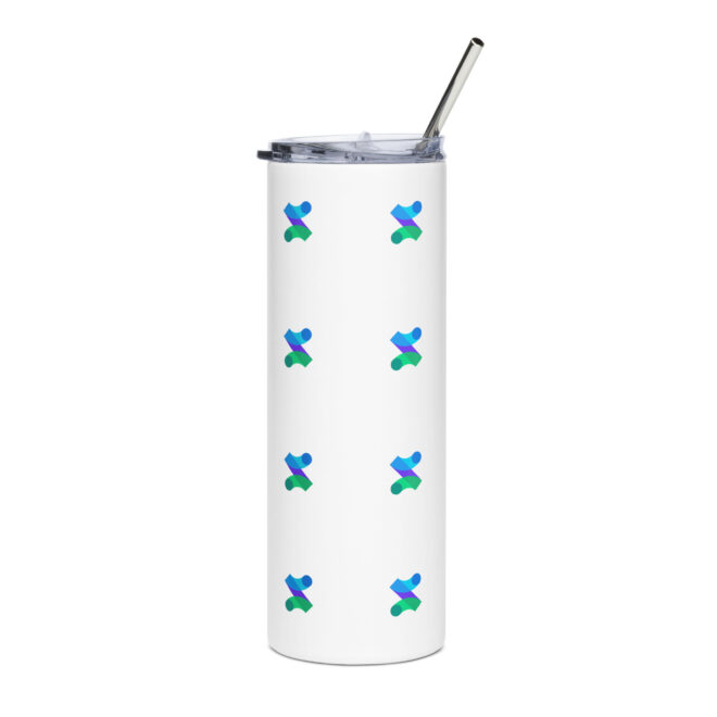 Stainless Steel Tumbler White - Image 4